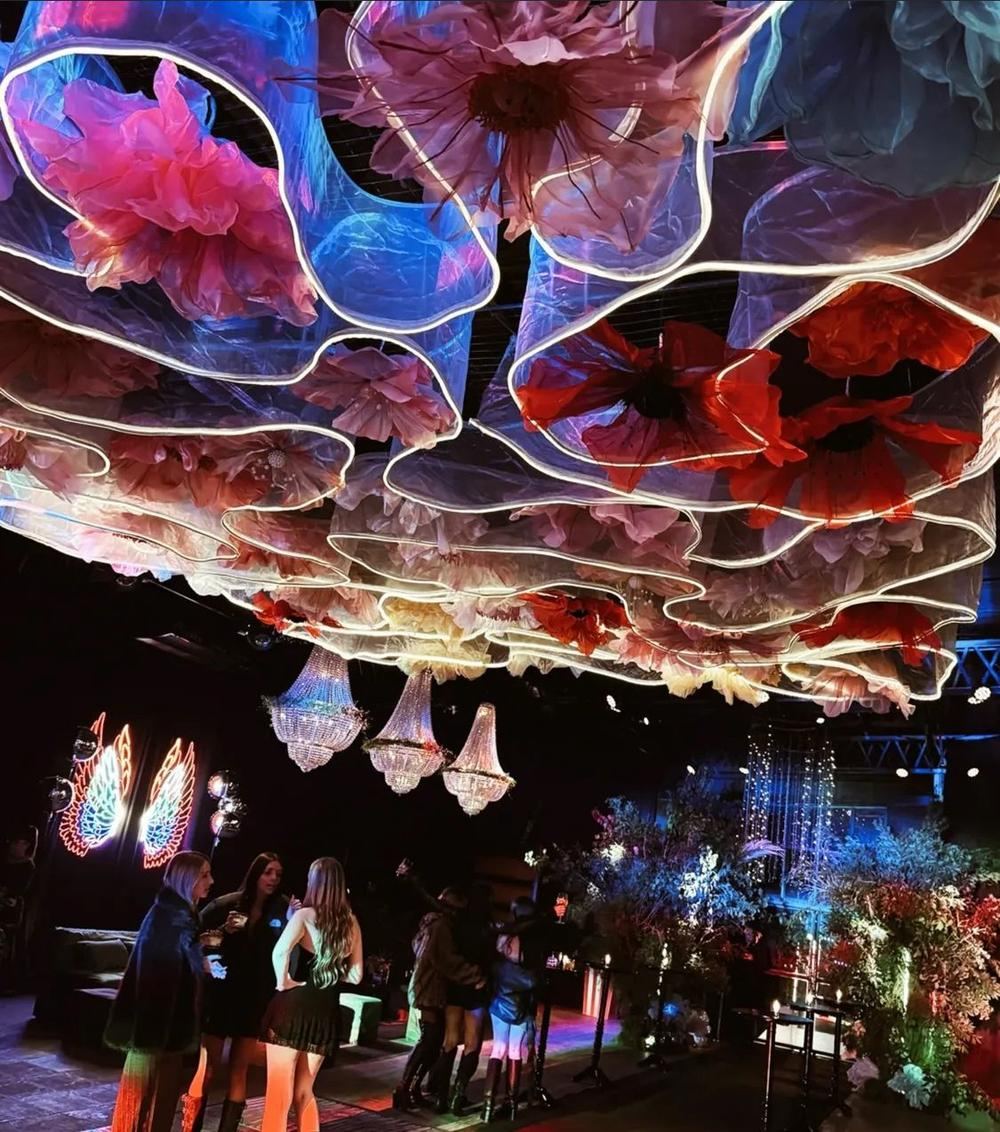 Ambientación Floral Suspendida